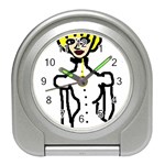 Dream Victorian Girl V Travel Alarm Clock Front