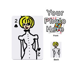 Dream Victorian Girl V Playing Cards 54 (mini) by snowwhitegirl