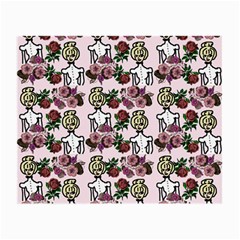 Victorian Girl Pink Small Glasses Cloth (2-side) by snowwhitegirl