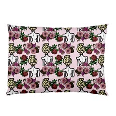 Victorian Girl Pink Pillow Case by snowwhitegirl