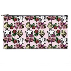 Victorian Girl Pink Pencil Cases by snowwhitegirl