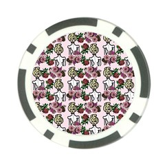 Victorian Girl Pink Poker Chip Card Guard (10 Pack) by snowwhitegirl