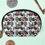 Victorian Girl Blue Accessory Pouch (Large) Back