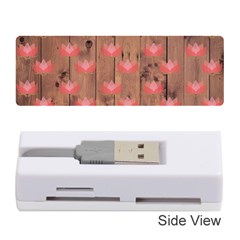 Zen Lotus Wood Wall Memory Card Reader (Stick)