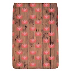 Zen Lotus Wood Wall Removable Flap Cover (L)