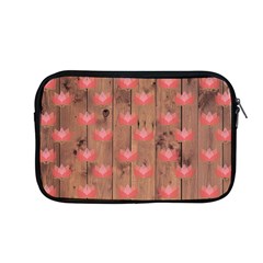 Zen Lotus Wood Wall Apple MacBook Pro 13  Zipper Case