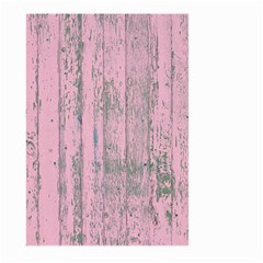 Old Pink Wood Wall Large Garden Flag (two Sides) by snowwhitegirl