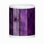 Wood Wall Heart Purple Green Morph Mugs Center