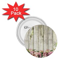 Floral Wood Wall 1 75  Buttons (10 Pack) by snowwhitegirl