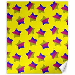 Ombre Glitter  Star Pattern Canvas 20  X 24  by snowwhitegirl