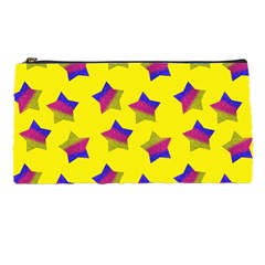 Ombre Glitter  Star Pattern Pencil Cases by snowwhitegirl