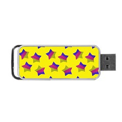 Ombre Glitter  Star Pattern Portable Usb Flash (one Side) by snowwhitegirl