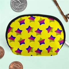 Ombre Glitter  Star Pattern Accessory Pouch (medium) by snowwhitegirl