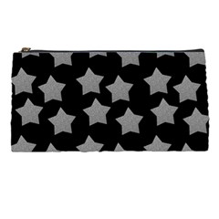 Silver Starr Black Pencil Cases by snowwhitegirl