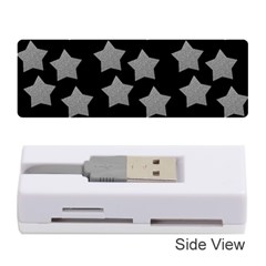 Silver Starr Black Memory Card Reader (stick) by snowwhitegirl