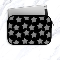 Silver Starr Black Apple Ipad Mini Zipper Cases by snowwhitegirl