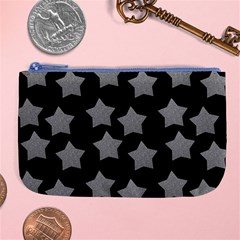 Silver Starr Black Large Coin Purse by snowwhitegirl