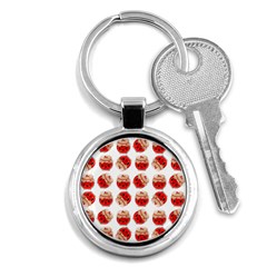 Kawaii Jam Jar Pattern Key Chains (round)  by snowwhitegirl