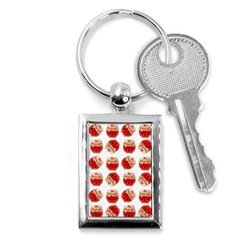 Kawaii Jam Jar Pattern Key Chains (rectangle)  by snowwhitegirl