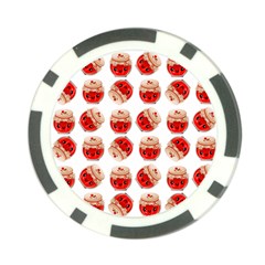 Kawaii Jam Jar Pattern Poker Chip Card Guard by snowwhitegirl