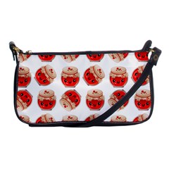 Kawaii Jam Jar Pattern Shoulder Clutch Bag by snowwhitegirl