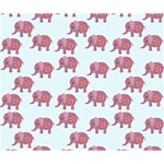 Pink Flower Elephant Deluxe Canvas 14  x 11  (Stretched) 14  x 11  x 1.5  Stretched Canvas