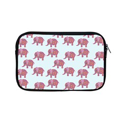 Pink Flower Elephant Apple Macbook Pro 13  Zipper Case by snowwhitegirl