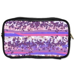 Abstract Pastel Pink Blue Toiletries Bag (one Side) by snowwhitegirl