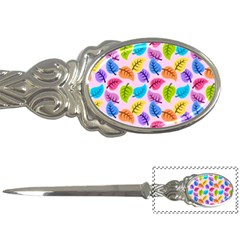 Colorful Leaves Letter Opener by snowwhitegirl