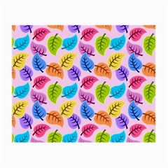 Colorful Leaves Small Glasses Cloth by snowwhitegirl