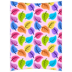 Colorful Leaves Back Support Cushion by snowwhitegirl