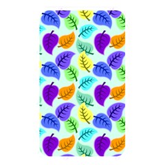 Colorful Leaves Blue Memory Card Reader (rectangular) by snowwhitegirl