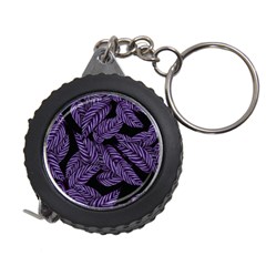 Tropical Leaves Purple Measuring Tape by snowwhitegirl