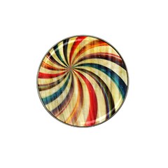 Abstract Rainbow Swirl Hat Clip Ball Marker (10 Pack) by snowwhitegirl