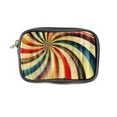 Abstract Rainbow Swirl Coin Purse by snowwhitegirl