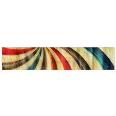 Abstract Rainbow Swirl Small Flano Scarf by snowwhitegirl