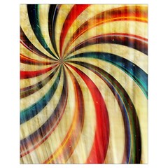 Abstract Rainbow Swirl Drawstring Bag (small) by snowwhitegirl