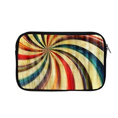 Abstract Rainbow Swirl Apple Macbook Pro 13  Zipper Case by snowwhitegirl