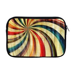 Abstract Rainbow Swirl Apple Macbook Pro 17  Zipper Case by snowwhitegirl