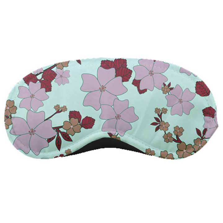 Vintage Floral Lilac Pattern Sleeping Masks