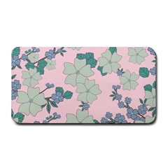 Vintage Floral Lilac Pattern Pink Medium Bar Mats by snowwhitegirl