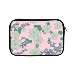 Vintage Floral Lilac Pattern Pink Apple Ipad Mini Zipper Cases by snowwhitegirl