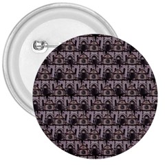 Gothic Church Pattern 3  Buttons by snowwhitegirl