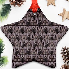 Gothic Church Pattern Ornament (star) by snowwhitegirl