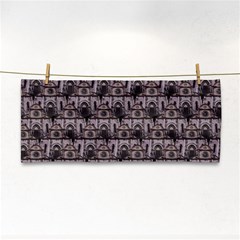 Gothic Church Pattern Hand Towel by snowwhitegirl