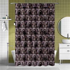 Gothic Church Pattern Shower Curtain 48  X 72  (small)  by snowwhitegirl