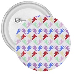 Colorful Cherubs White 3  Buttons by snowwhitegirl