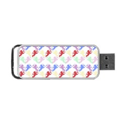 Colorful Cherubs White Portable Usb Flash (one Side)