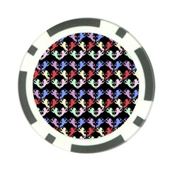 Colorful Cherubs Black Poker Chip Card Guard (10 Pack) by snowwhitegirl