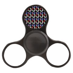 Colorful Cherubs Black Finger Spinner